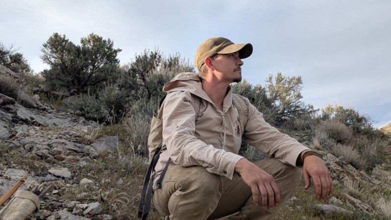 Kyle Thomson, founder and instructor at Wilderness Wild Survival School
